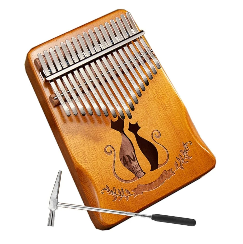 Cat Kalimba with Accessories